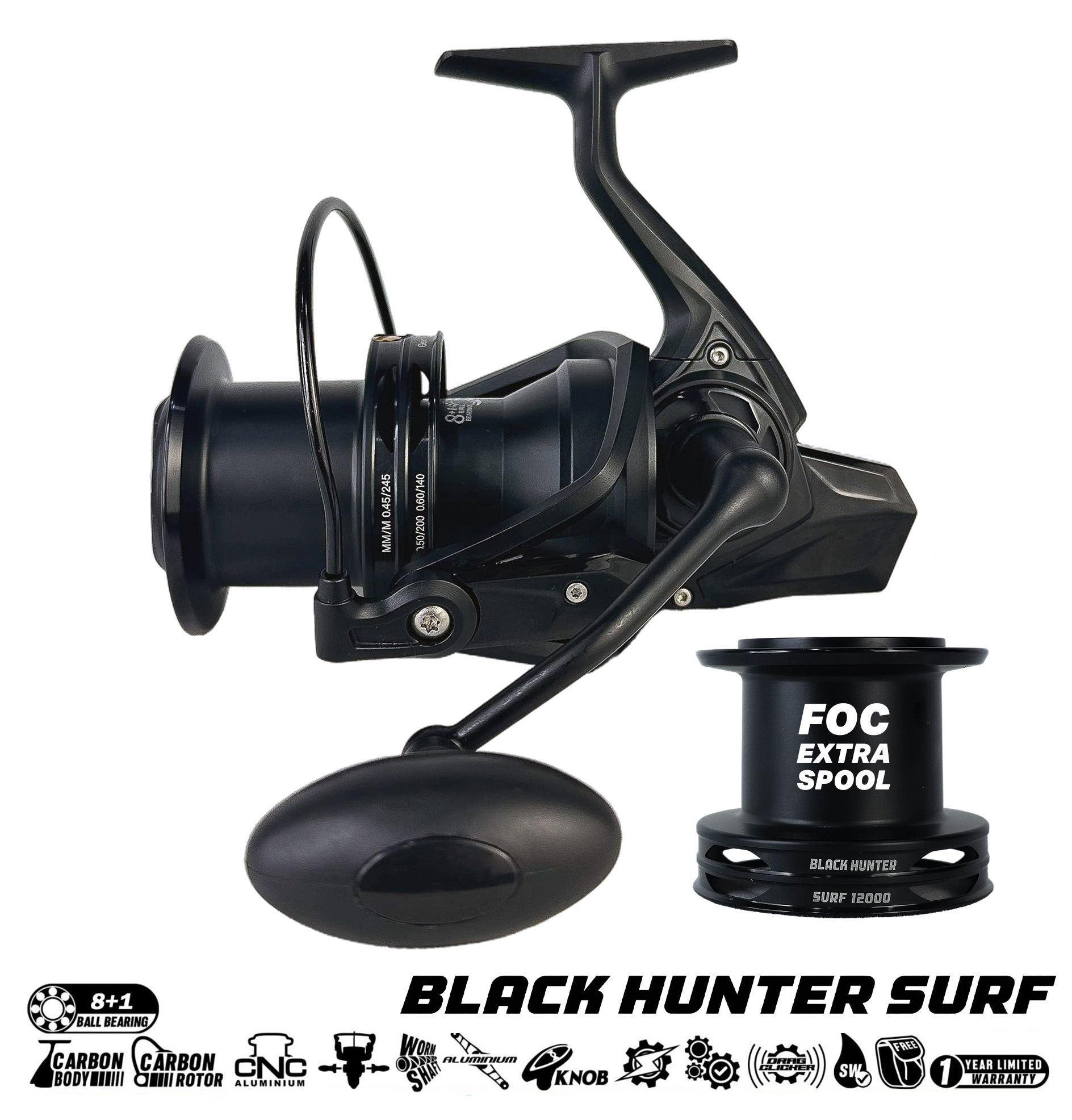 BLACK HUNTER SURF